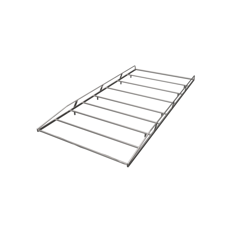 RVS Imperiaal met traprol achterdeuren, L1H1, lengte imperiaal 3150mm (Geschikt voor Ford Custom) (afbeelding ter illustratie)